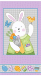 Studio E - Happy Spring - 24^ Bunny Panel, Multi