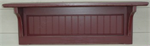 Shelf - Panel - Burgundy - 30 inches