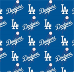 Fabric Traditions - MLB - Los Angeles Dodgers, Blue
