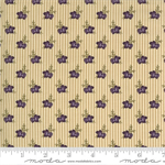 Moda - Mill Creek Garden - Wallpaper Stripe Flowers, Ivory