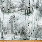 Hoffman California - Stag and Stone - Snowy Trees, Fog