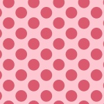 Studo E - Dear Heart - Red Dots, Pink