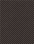 Wilmington Prints - Blackberry Bramble - Small Dot, Black/Ivory