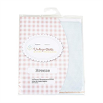Riley Blake - Vintage Cloth - 14 Count - 19^ x 21^, Breeze