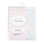 Riley Blake - Vintage Cloth - 14 Count - 19^ x 21^, Breeze