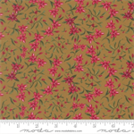 Moda - Silent Night - Star Of Bethlehem Floral, North Sage
