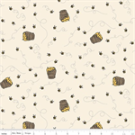  Riley Blake - Winnie The Pooh - Bees, Cream