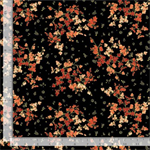 Timeless Treasures - Imperial Bloom - Cherry Blossoms, Black