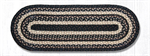 Braided Tablerunner - Mocha/Frappuccino, 13^ X 36^ (Oval)