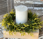 Candle Ring - Olivine Ash 14^