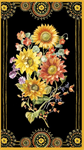 Wilmington Prints - Harvest Gold - 24^ Large Floral Panel, Multi