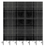 Maywood Studio - Holly Jolly Flannel - Big Plaid, Black