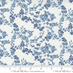 Moda - Nantucket Summer - Surfside Small Floral, Cream/Blue