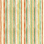 Quilting Treasures - St. Pat's & Cats - Stripe, Ecru