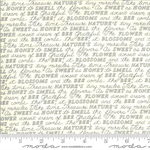 Moda - Bee Grateful - Sweet Words, Parchment