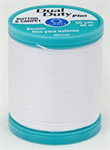 Coats & Clark - Button & Craft Thread- 50 yds; White