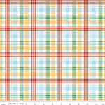  Riley Blake - Winnie The Pooh - Plaid, Multi