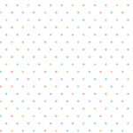 Henry Glass - Boho Buddies - Dot, White