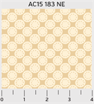 P & B Textiles - Apple Cider 15 - Circles, Tan