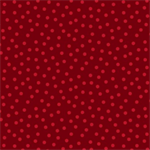 Henry Glass - Nordic Holiday - Dots, Red on Red