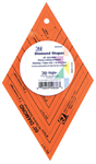 EZ Notions - Ruler - 60* Diamod Shape Acrylic Quilt Tool