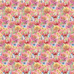 Lumin Fabrics - Flight of Fancy - Flowers & Butterflies, Pink