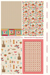 Riley Blake - 54 x 36^ Home Decor Canvas - Baked With Love - Dish Towel Panel #2