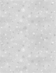 Wilmington Prints - Nose To Nose - Snowflakes, Gray