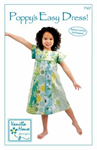 Poppy's Easy Dress -  Size - Girls 2 to 8.