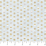Northcott - Two By Two - Dots, Pale Blue