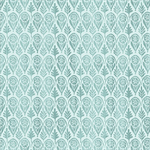 Benartex - Hello Fall - Washed Lace, Light Teal