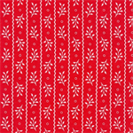 Robert Kaufman - Flowerhouse: Jubilee - Stripes, Red