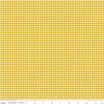Riley Blake - Basic - 1/8^ Small Gingham, Mustard