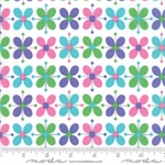 Moda - Flower Sacks - Flower Power, White