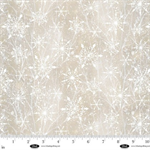 Blank Quilting - A Purr-fect Holiday Season - Snowflake Toss, Sand