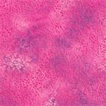 Robert Kaufman - Mixed Metallics - Leaves w/Gold Metallic Dots, Azalea