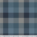 Marcus Fabrics - Toolbox Primo Plaid Flannel - Cool Blues, Dark Denim