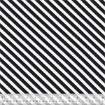 Anthology - Be Colourful - Magic Bias Stripe, Black/White