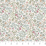 Northcott - Woodland Heart - Mini Floral, Cream