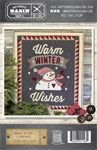 Wool Pattern - Chalk it up January Snowman - 16^ x 20^