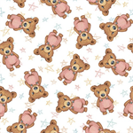 Henry Glass - Boho Buddies - Bears, White