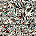 Elizabeth Studio - Heritage - Symbols, Turquoise