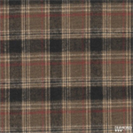 Diamond Textiles - Yarn Dyed Brushed Flannel - English Garden, Brown/Black