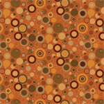 Henry Glass - Bubble Dot Basics, Orange