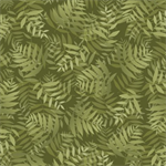 P & B Textiles - Fablewood - Tonal Foliage, Avocado