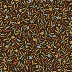 P & B Textiles - Autumn Homestead - Allover Vines, Black