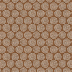 Northcott - Modern Elements - Big Circles, Rust