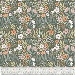 Windham Fabrics - Petal and Purr - Floral Garden, Sage