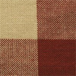 Dunroven House - Homespun - 1^ Buffalo Check, Red/Tan