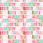 Wilmington Prints - Peony Blossoms - Swatches, White/Pink